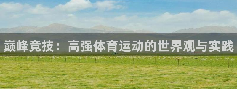 凯发官网下载平台是正规平台吗：巅峰竞技：高强体育运动