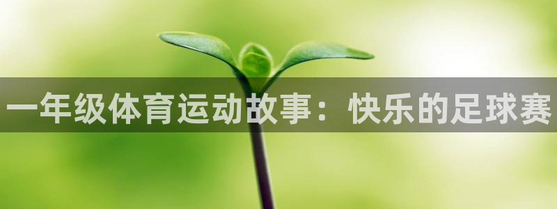 海南凯发官网下载：一年级体育运动故事：快乐的足球赛