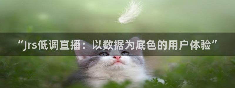 柠檬直播体育nba比赛：“Jrs低调直播：以数据为底色的用户体验”